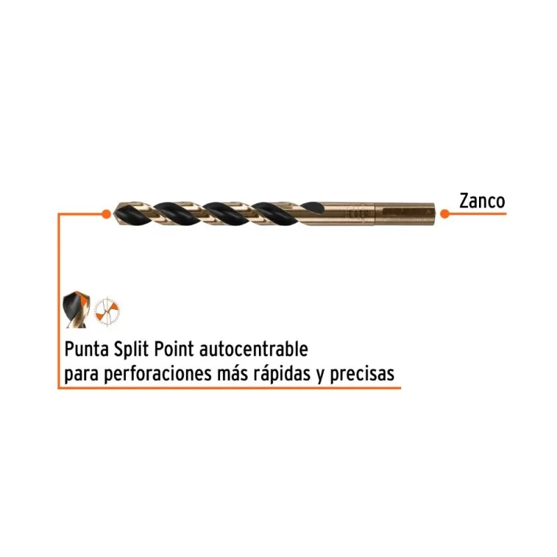 Broca HSS Truper 14321 10 x 130mm para Metal · foto 4