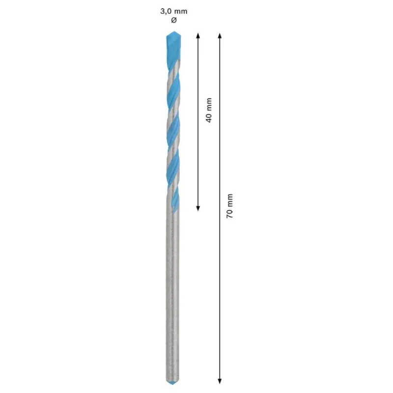 Broca Multi-Material Bosch CYL-9 3mm · foto 2