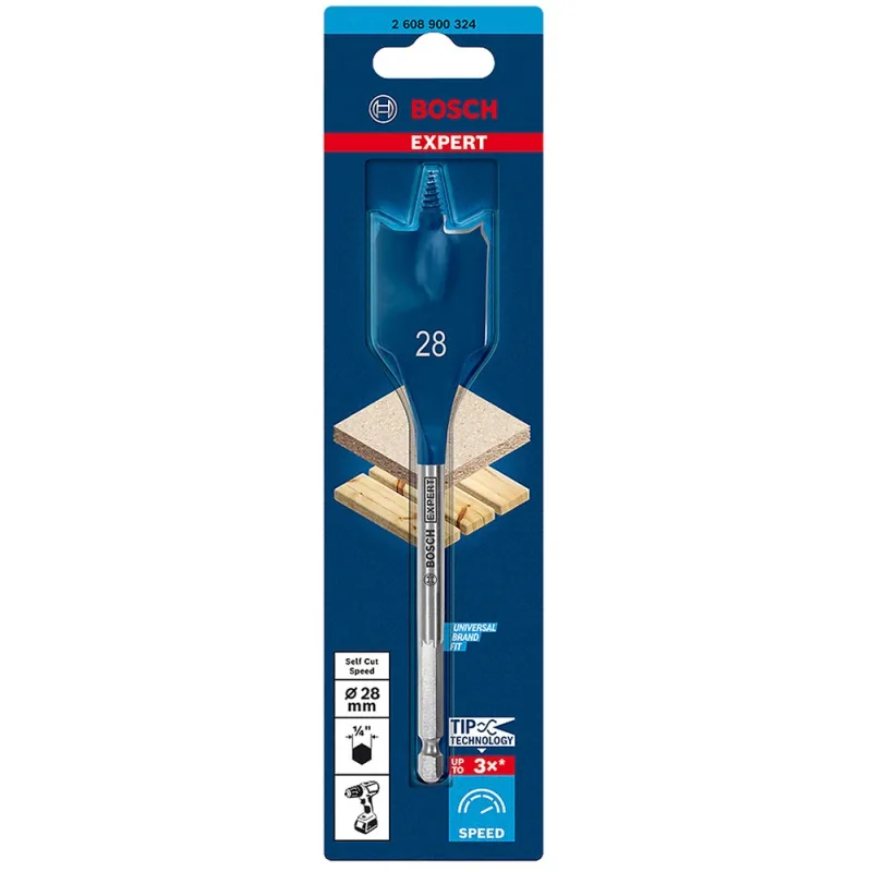 Broca Paleta Bosch Expert 28x152mm para Madera · foto 2