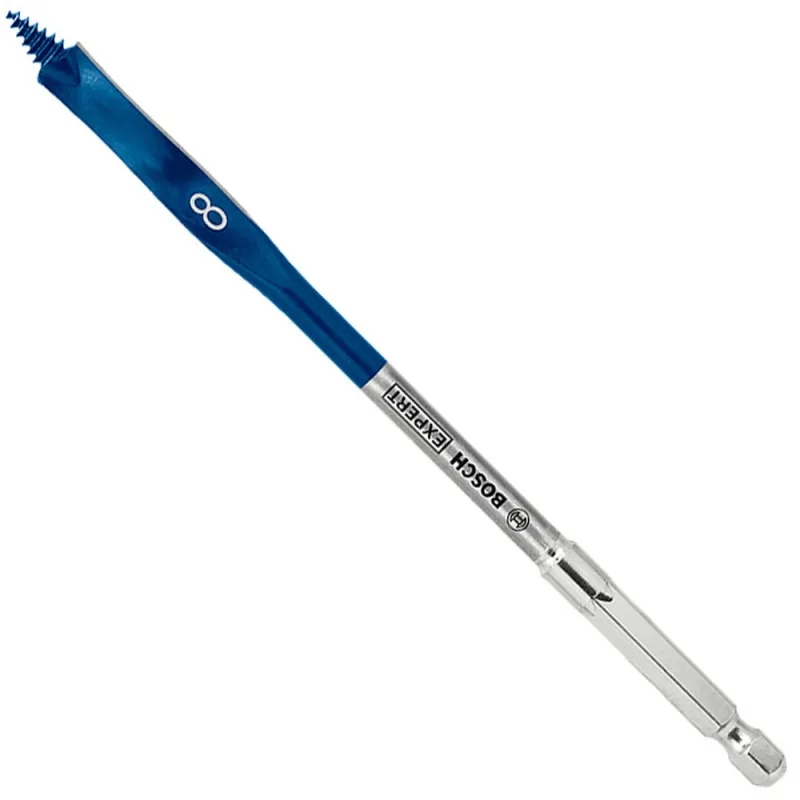 Broca Paleta Bosch Expert 8mm Hex 1/4" para Madera