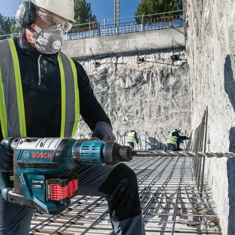 Broca SDS Max-4 Bosch 22x400x520mm para Concreto Armado · foto 5