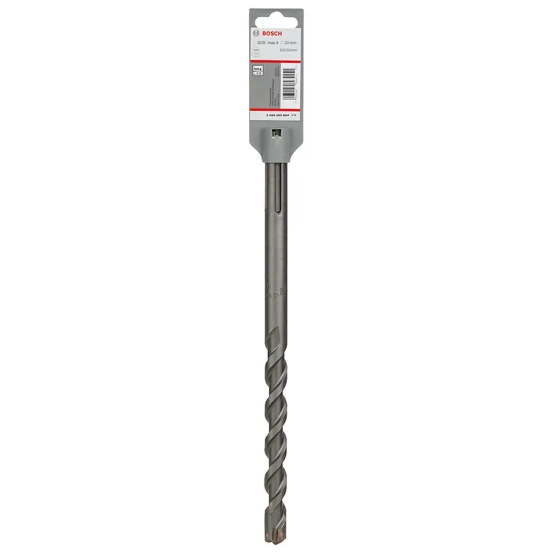 Broca SDS-Max Bosch 20mm para Concreto y Mampostería