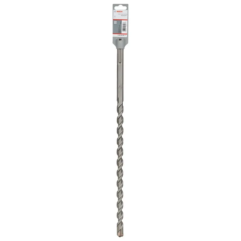 Broca SDS-Max Bosch MAX-4 de 20 mm x 520 mm para Concreto, 4 Filos