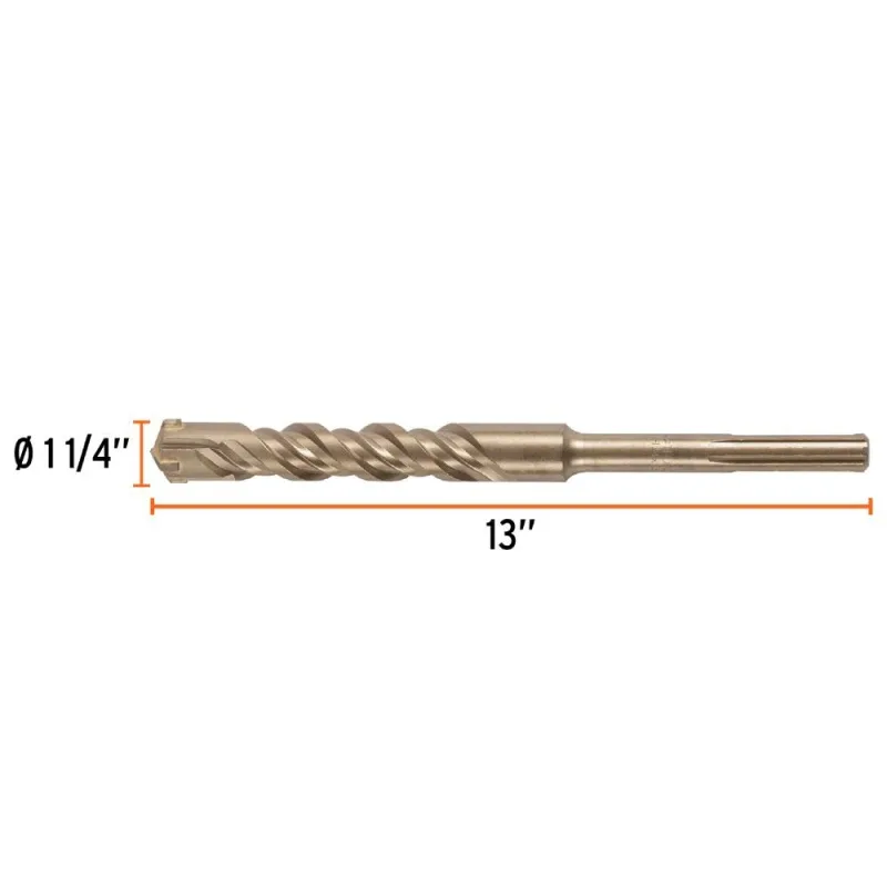 Broca SDS-Max Truper 101465 1 1/4" x 8" x 13" para Concreto · foto 2