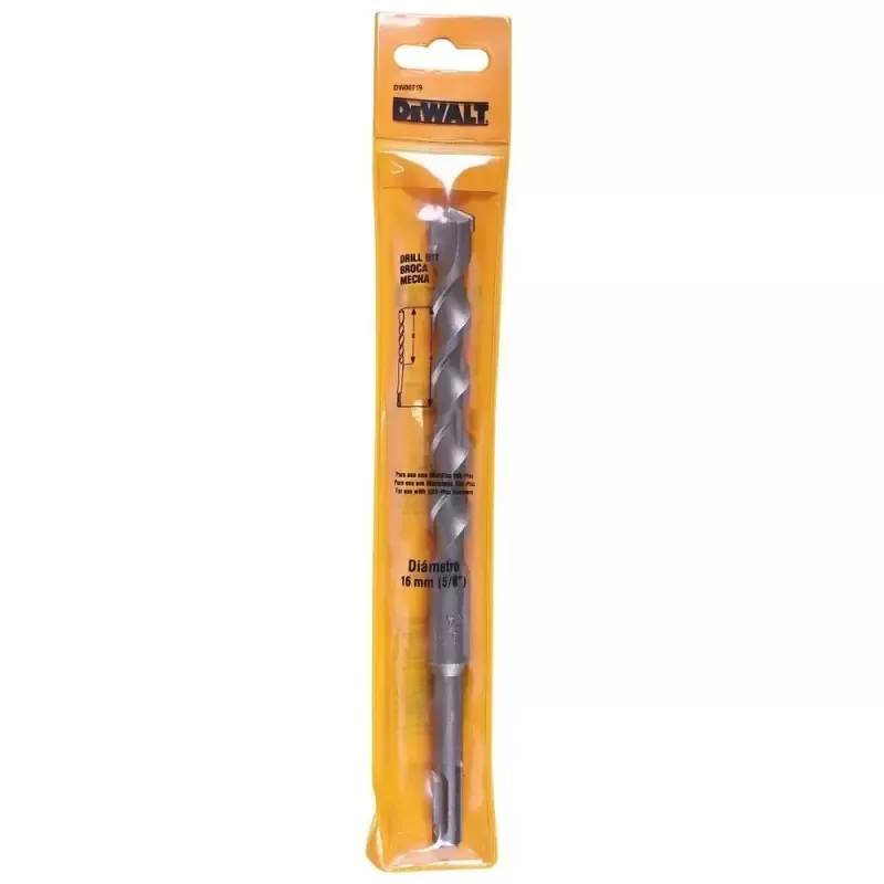 Broca SDS Plus DEWALT DW00719 Widea de 16 mm con 250 mm de Largo Útil