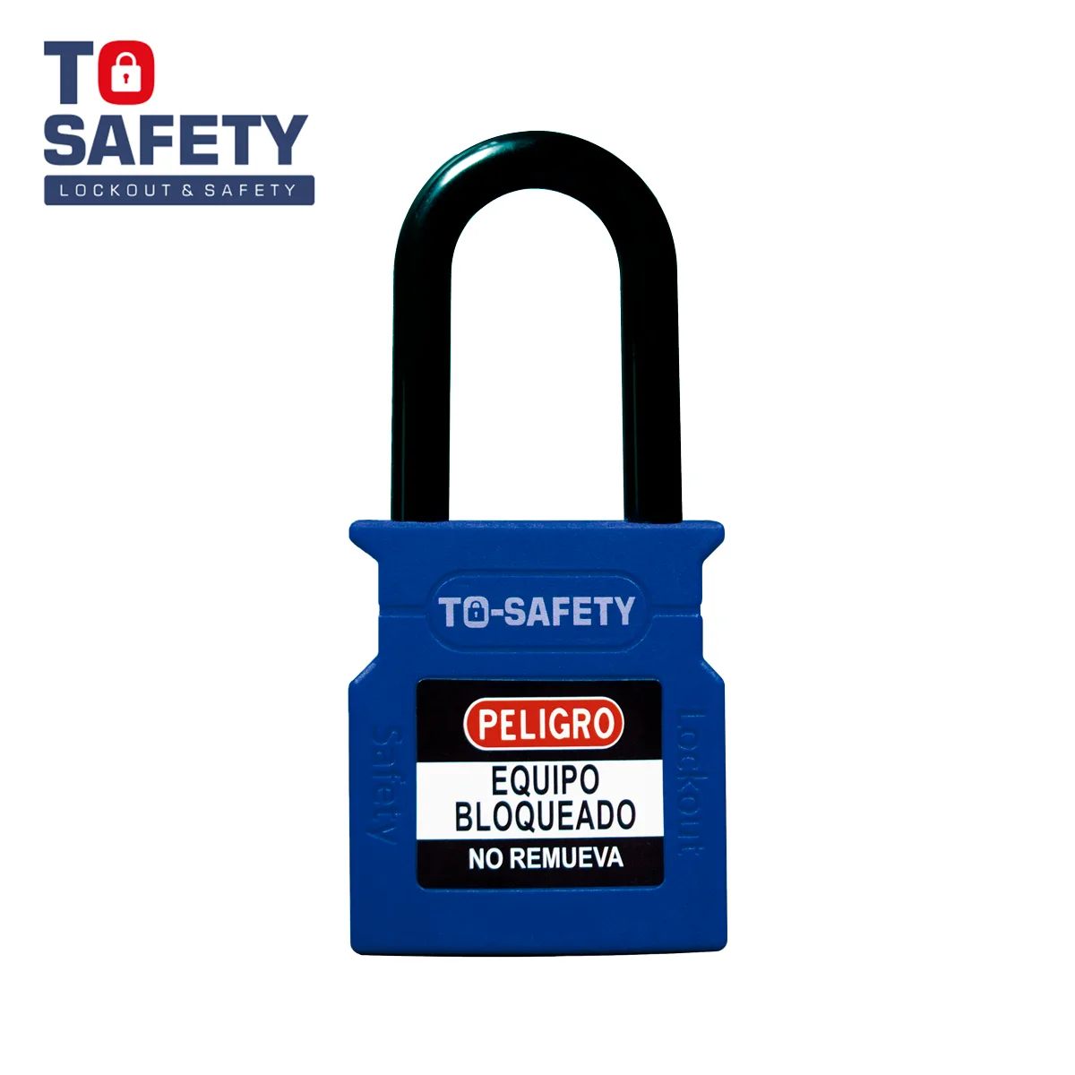 Candado con Arco de Plástico de 38mm Azul TS WCP38P To Safety