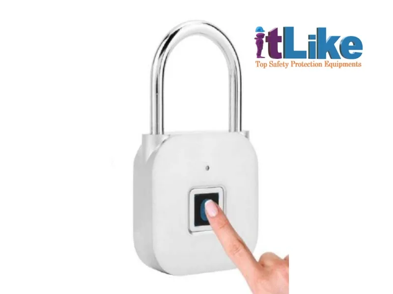 Candado de seguridad con huella digital