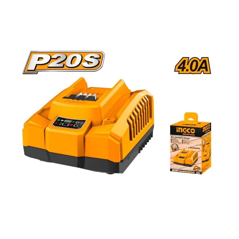 Cargador Rápido 20V 4A INGCO FCLI20411