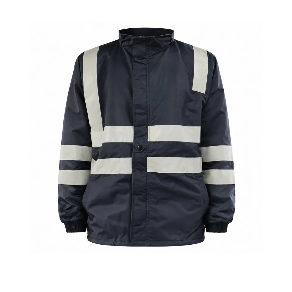 Casaca Impermeable Acolchado Cinta China Modelo H