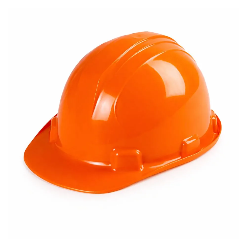 Casco de seguridad tipo jockey con ratchet BELL POWER naranja
