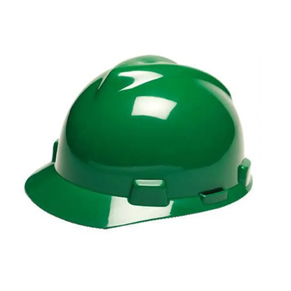 Casco de Seguridad Verde V-Gard Tipo Jockey MSA
