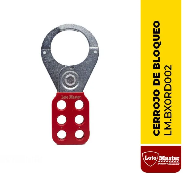 Cerrojo de acero recubierto Loto Master (BX0RD001/BX0RD002/BX0RD004)