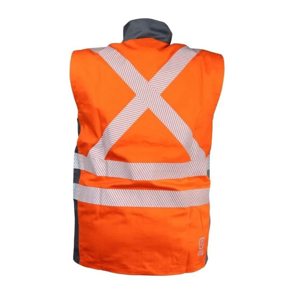 Chaleco Ignifugo Absolute Fire Naranja Gris 06-01-377