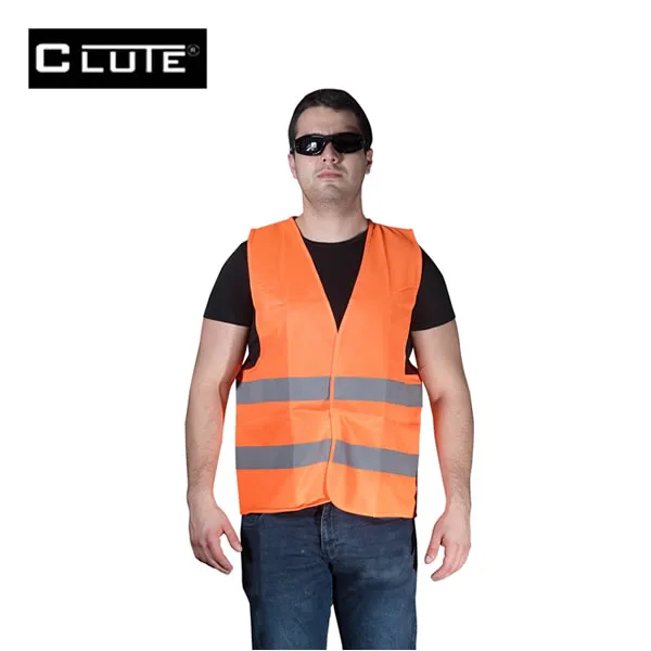 Chaleco Reflectivo Pesado Naranja Clute