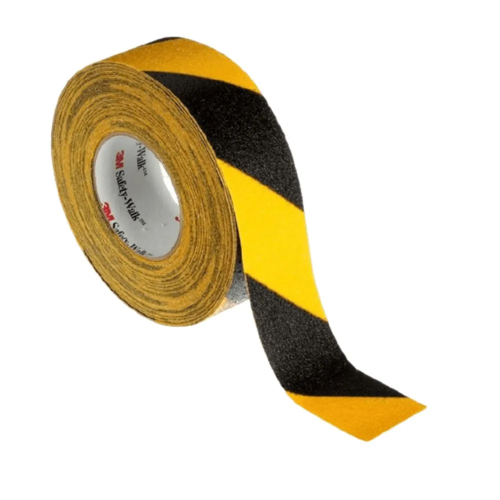 Cinta Antideslizante Negro Amarillo 3M