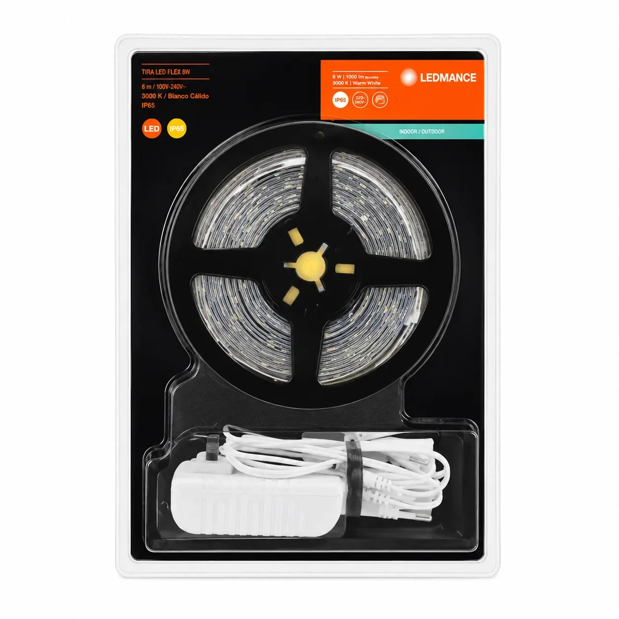 Cinta LED de 5 m 24W con adaptador incluido LEDVANCE Ecokit