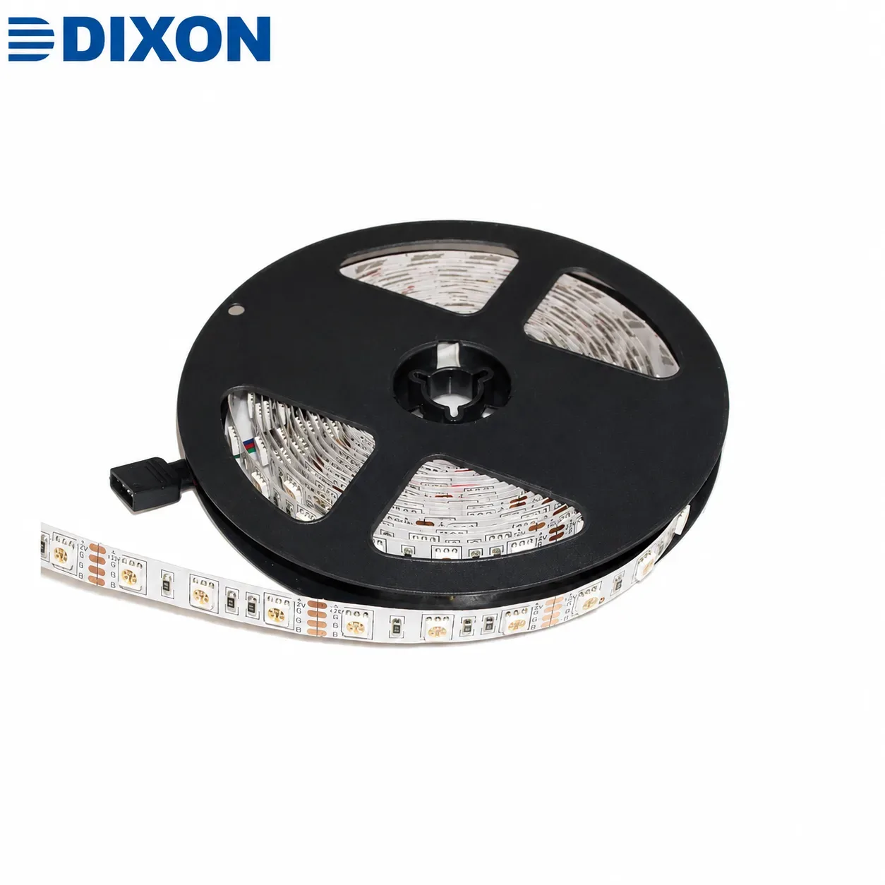 Cinta LED tricolor de 5 m 14,4 W por metro IP44 DIXON