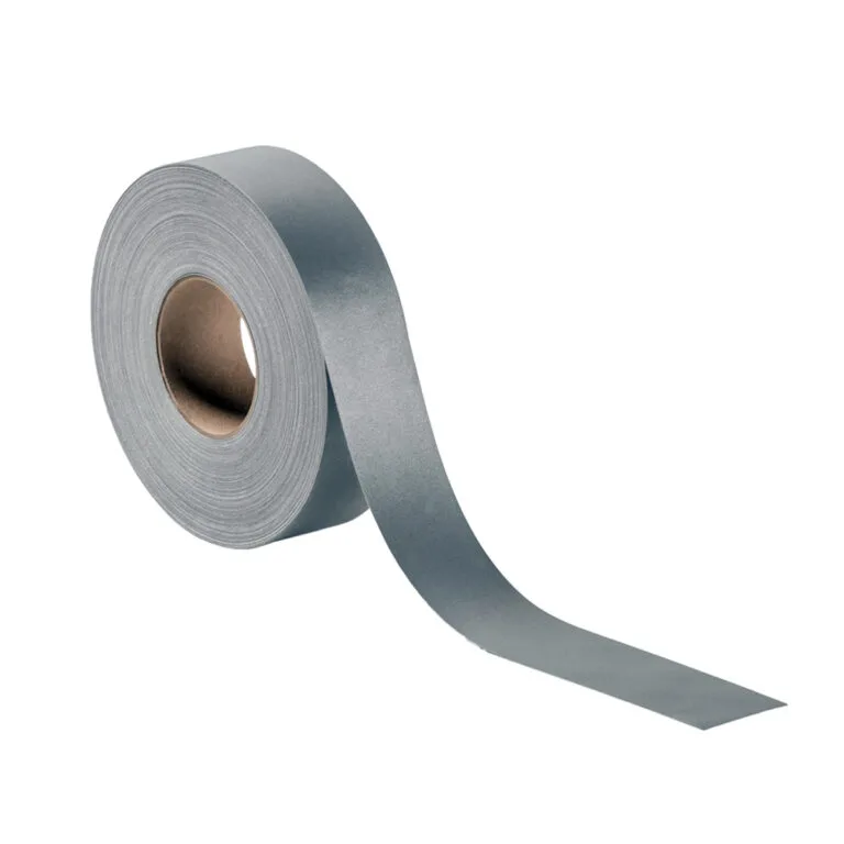 Cinta reflectiva textil de 2 pulgadas SEGPRO CRTEX100-2 gris