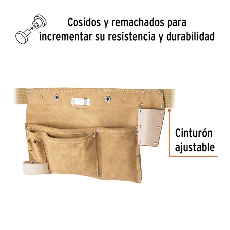 Cinturón para Herramientas Truper 11534 9 Bolsillos · foto 2