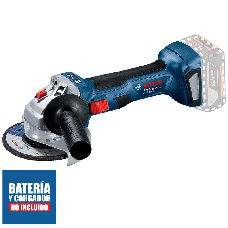 Combo Bosch 18V Taladro Percutor GSB 18V-50 + Esmeril Angular GWS 180-LI + Batería 5.0Ah · foto 5