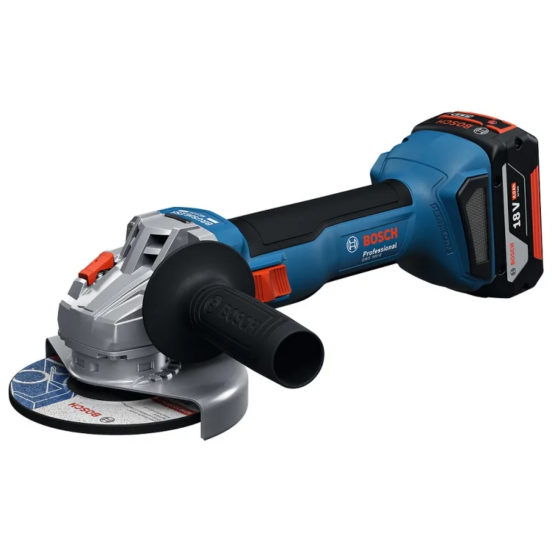 Combo Bosch Amoladora 5" y Taladro Percutor 18V con 3 Baterías · foto 4