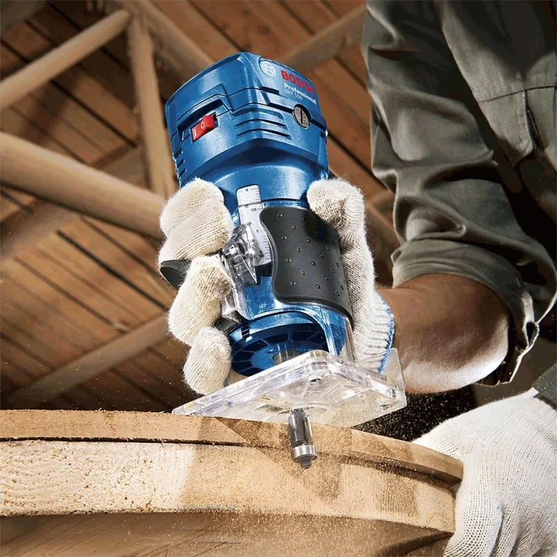 Combo Bosch Fresadora GKF 550 + Sierra Caladora GST 680 · foto 8