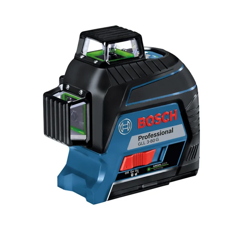 Combo Bosch Nivel Láser GLL 3-80 G + Medidor de Distancia GLM 50-12 · foto 2
