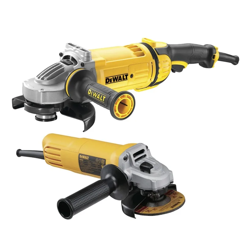 Combo de amoladoras angulares DeWalt DWE4557-K8: 7" de 2 400 W y 4 1/2" de 750 W