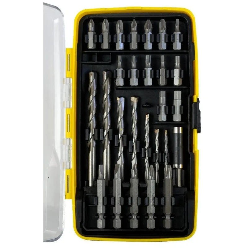 Combo Taladro Percutor Stanley SCD711C2K-K3 20V + Set de Accesorios 27 Piezas · foto 5