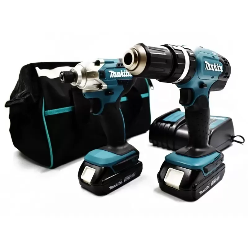 Combo Taladro Percutor y Atornillador de Impacto Makita DLX2336SYX 18V LXT · foto 3