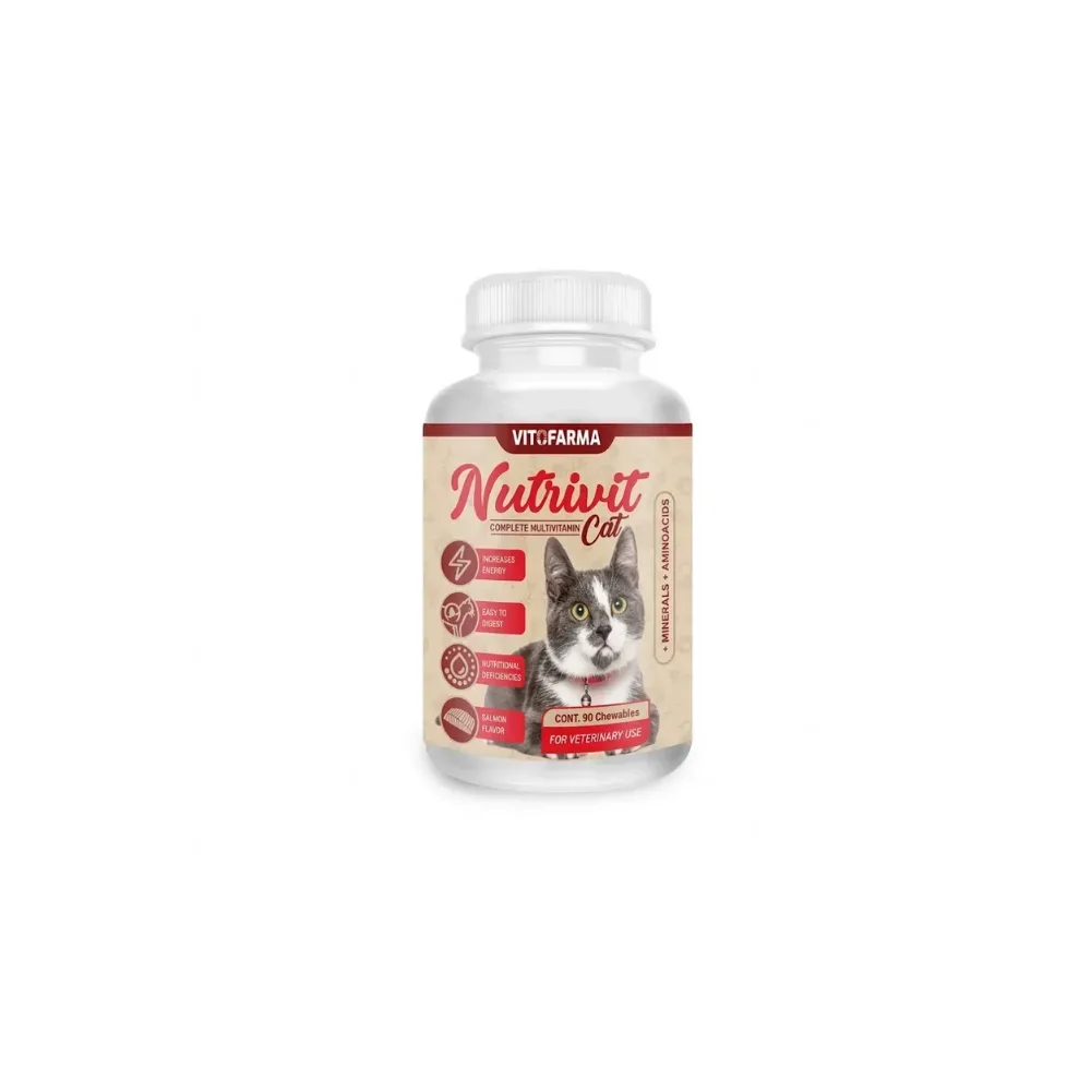 Complete Multivitamins for Cats – Nutrivit Cat 90 chewables