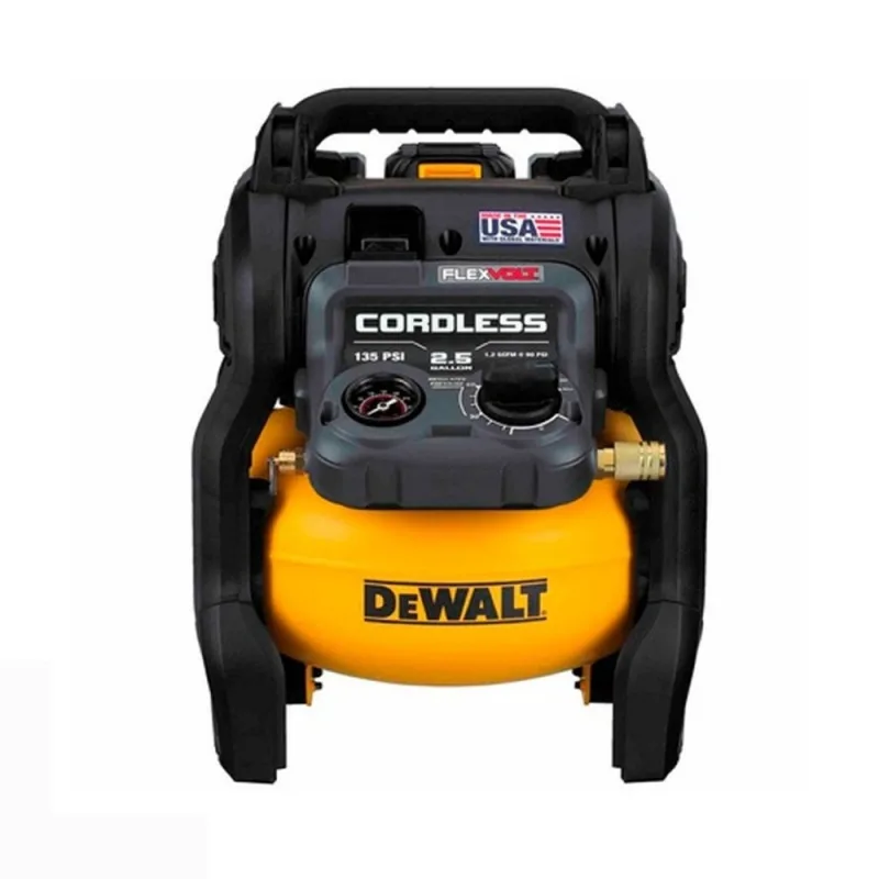 Compresor de Aire Inalámbrico DeWalt DCC2560T1 FlexVolt 60V MAX de 2.5 Galones y 135 PSI
