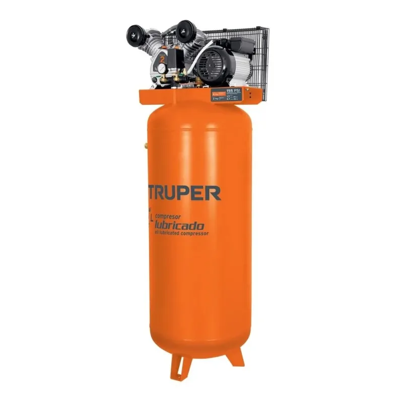 Compresora de Aire Vertical 4 HP 240 L Truper 102130