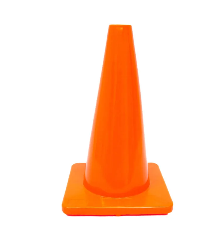 Cono de seguridad vial de PVC 28" SEGPRO naranja