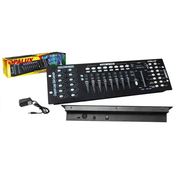 Consola Controladora DMX512 Opalux Disco 240 16CHx24