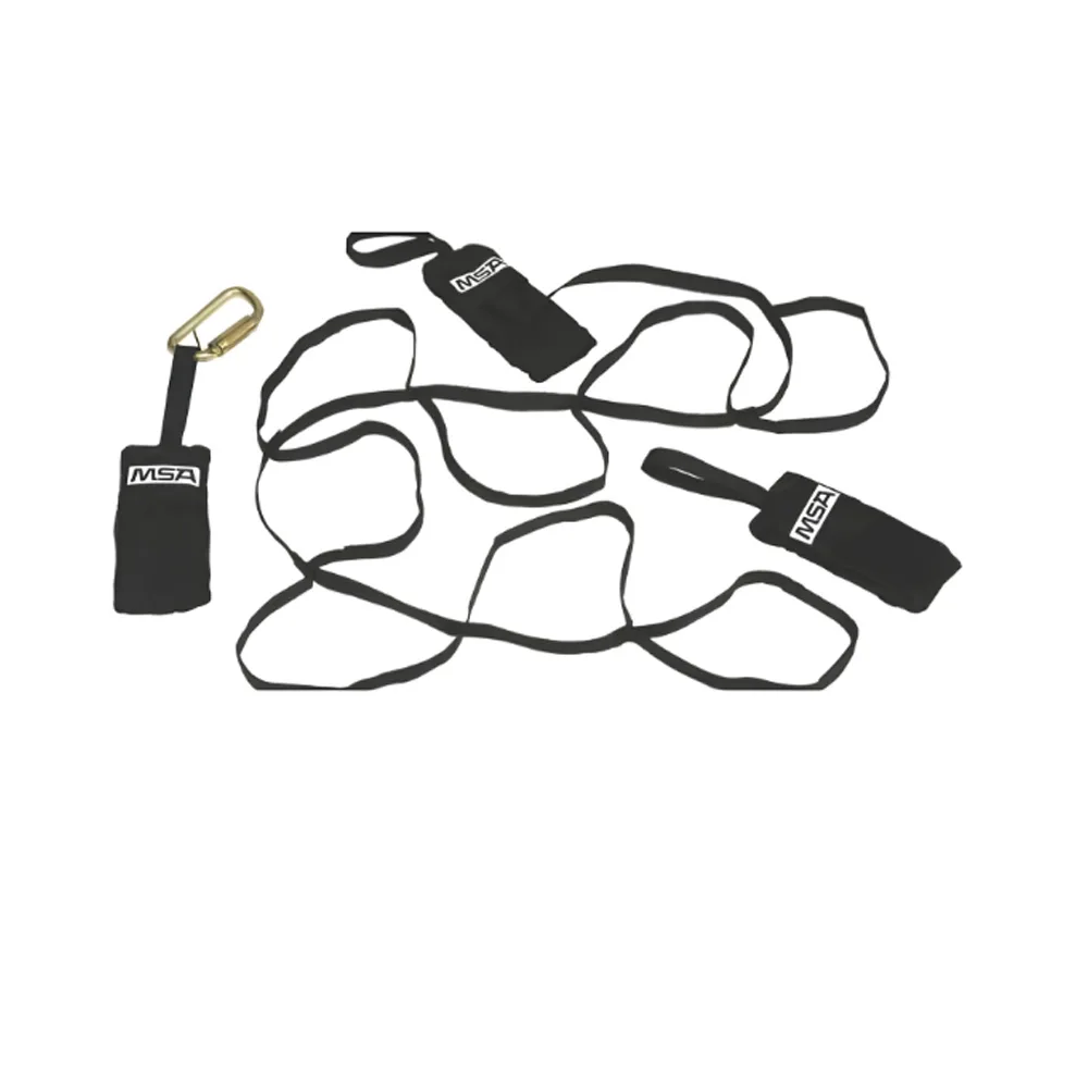 Correa de Nylon Antitrauma con Carabinero de 6 Pies para Uso con Arnés