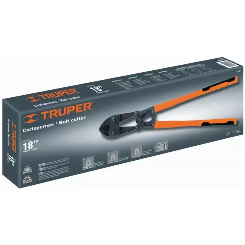 Cortapernos Truper 12832 18" Profesional con Cabezal Ajustable · foto 3
