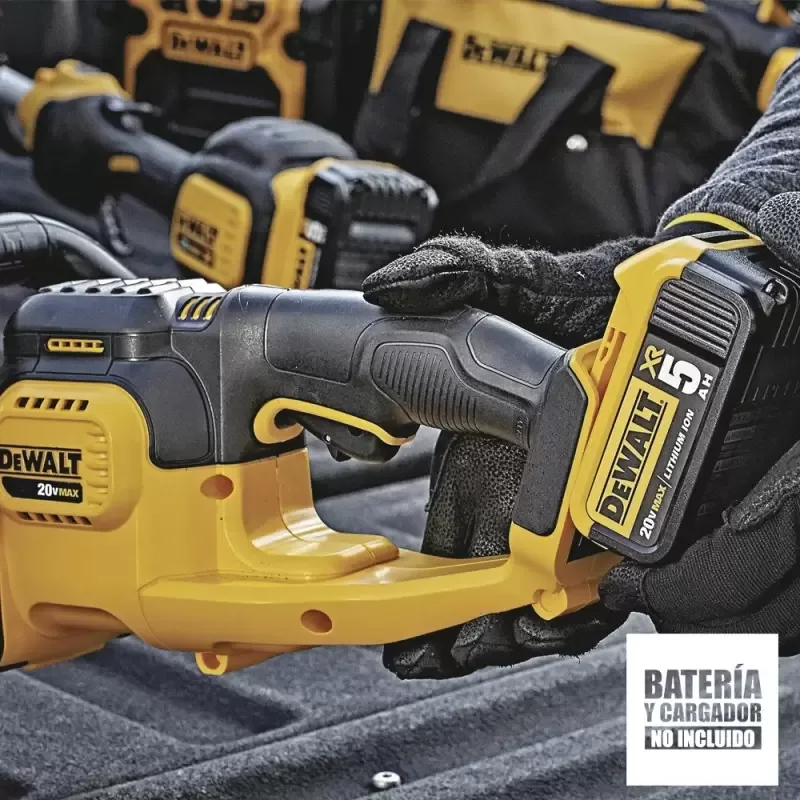 Cortasetos inalambrico DeWalt DCHT820B 20 V con cuchilla de 22 pulgadas · foto 4