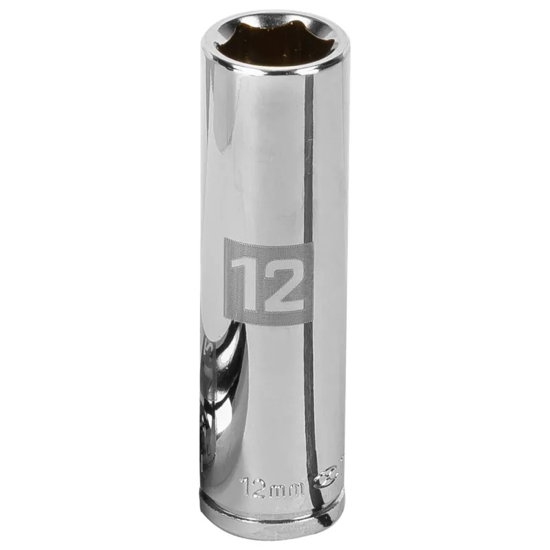 Dado Hexagonal 12mm Encastre 3/8" Largo Truper 13772
