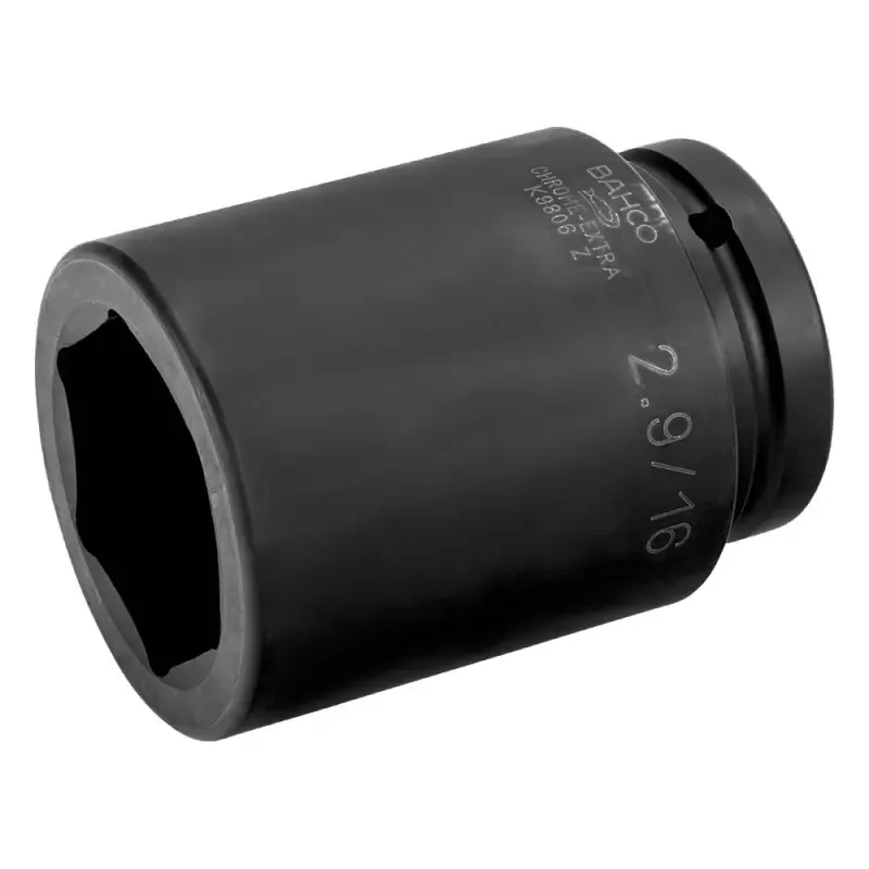 Dado Hexagonal Bahco K9806Z-2.13/16 1 1/2" para Llave de Impacto