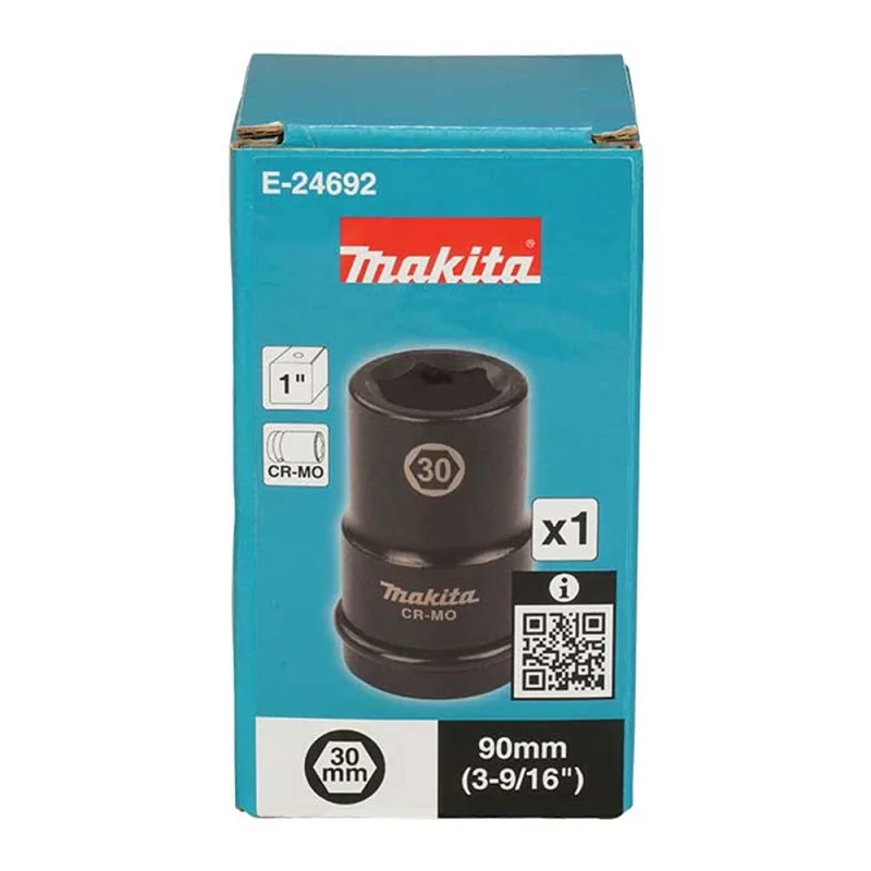 Dado Hexagonal Makita E-24692 1" x 30mm para Llave de Impacto · foto 3