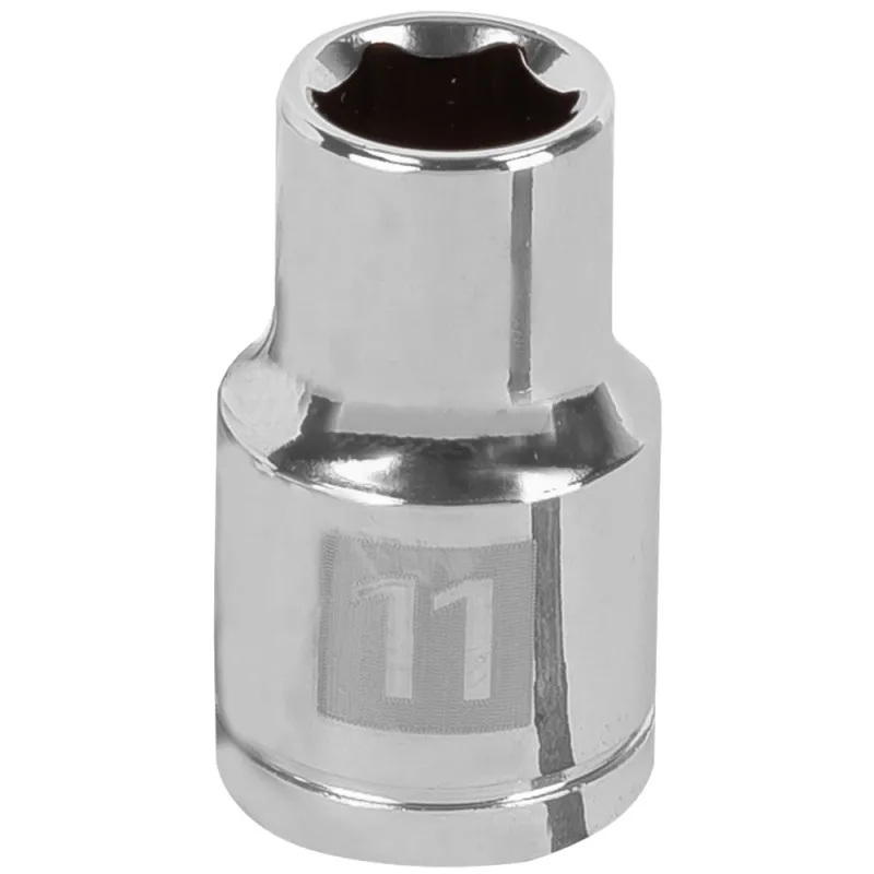 Dado Hexagonal Milimétrico 1/2" x 11mm Corto Truper 13261