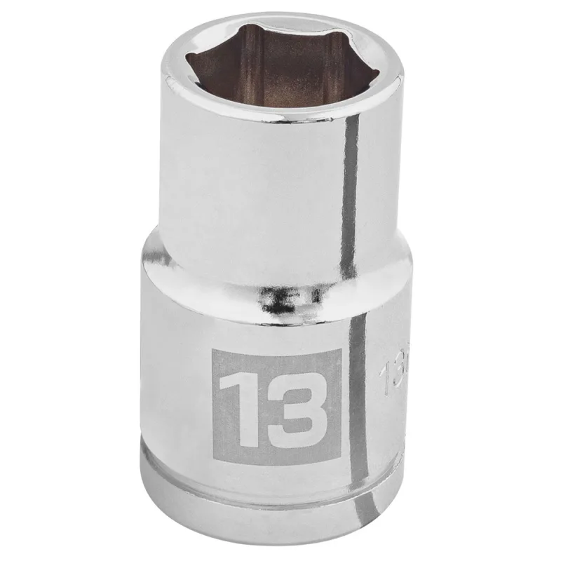 Dado Hexagonal Milimétrico 1/2" x 13mm Corto Truper 13263