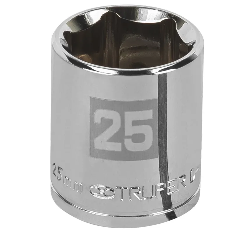 Dado Hexagonal Truper 1/2" x 25 mm Corto 13275