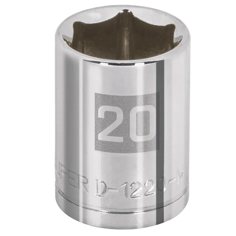 Dado Hexagonal Truper 13270 1/2" x 20 mm Corto