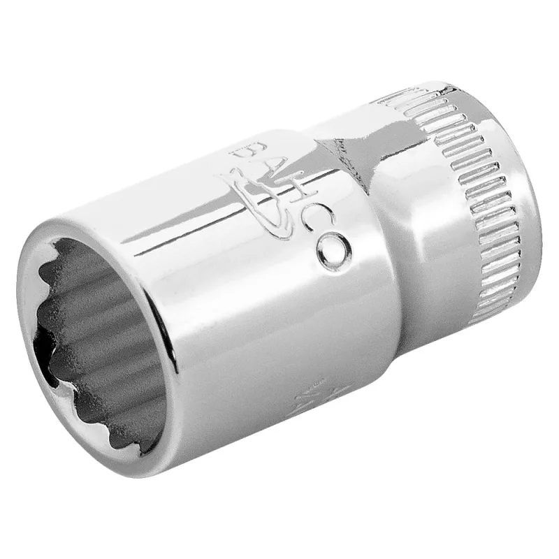 Dado Poligonal Bahco A6700DM-6 1/4" 6mm Corto Hexagonal 12 Puntas