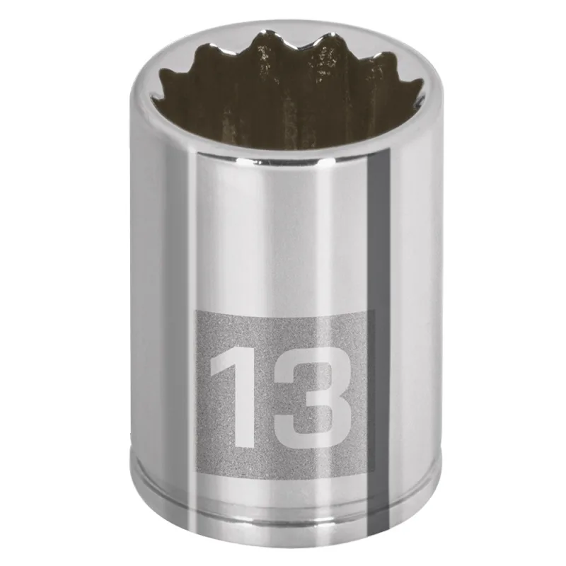 Dado Poligonal Truper 100987 1/4" x 13mm Corto