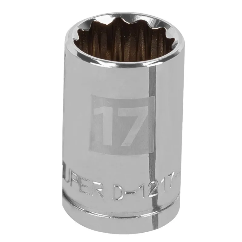 Dado Poligonal Truper 13531 1/2" x 17mm Corto