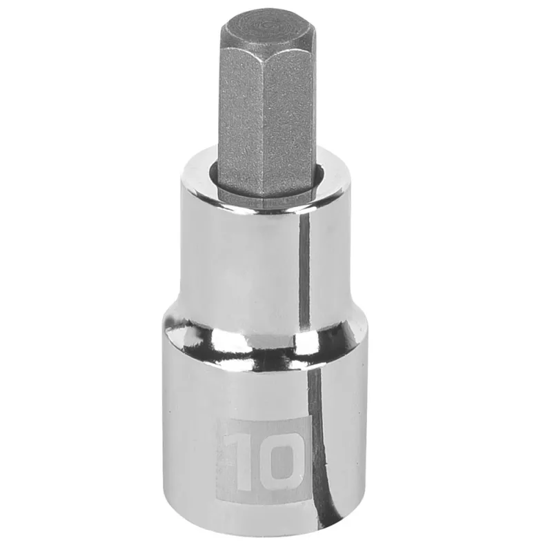 Dado Punta Allen 10mm Encastre 1/2" Corto Truper 13283