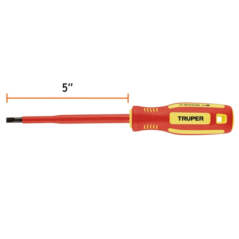 Desarmador Plano 7/32" x 5" Aislado Truper 102242 · foto 3